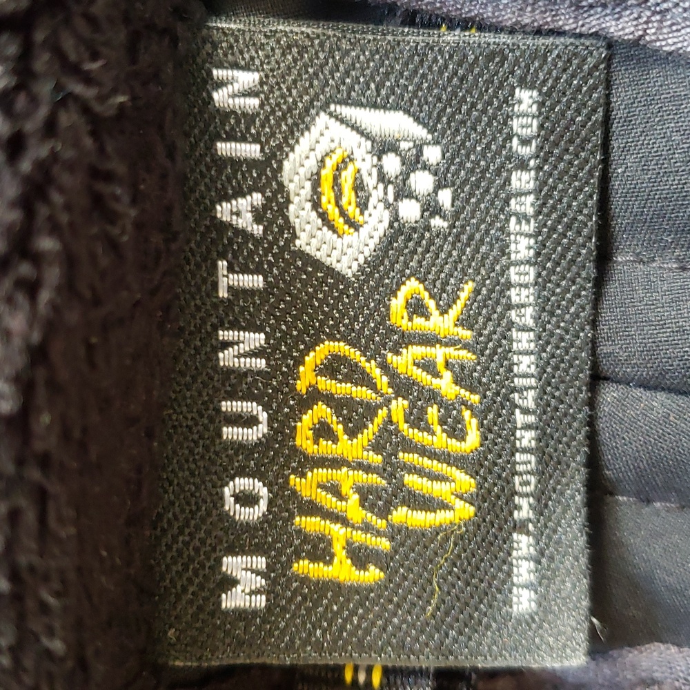 Mountain Hardwear Tuja Peacoat Jacket Black Faux Fur Fleece Waterproof Medium - Picture 11 of 13